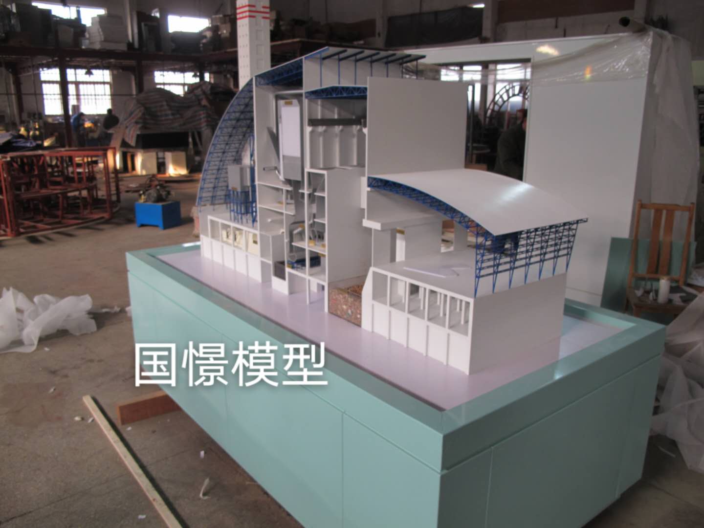 宾川县工业模型